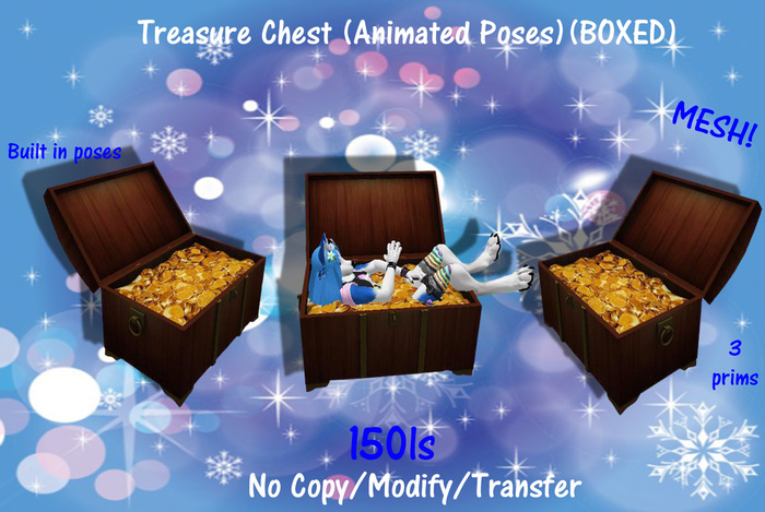 Treasure Chest (Animated Poses)(BOXED)