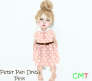 *Bean* Peter Pan Dress Pink