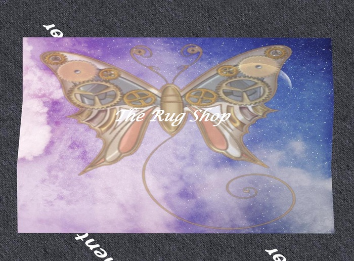 Fantasy Steampunk Butterflies Mesh mat  # 12, Mesh (mod& trans)