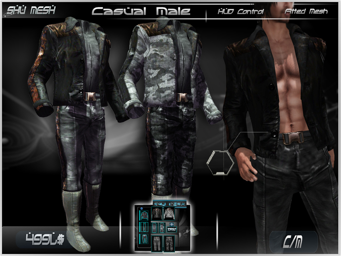 Casual Men! -Shu Mesh- 