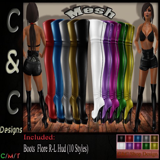 C&C Mesh Flore Hud 10 Styles (Demo)