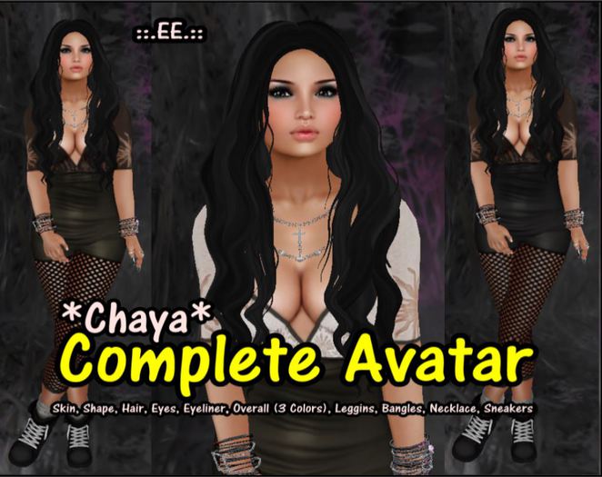::.EE.:: Complete Avatar *Chaya*(Incl. Outfit&Sneakers)
