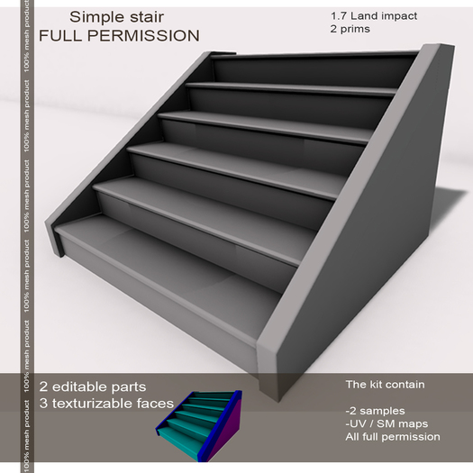 DayWalker Designs - Simple stair-M/C/T