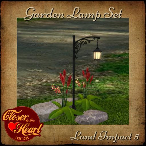 Garden Lamp Set BOXED