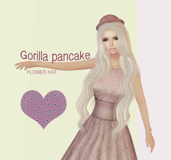 *GorillaPancake* pink hat