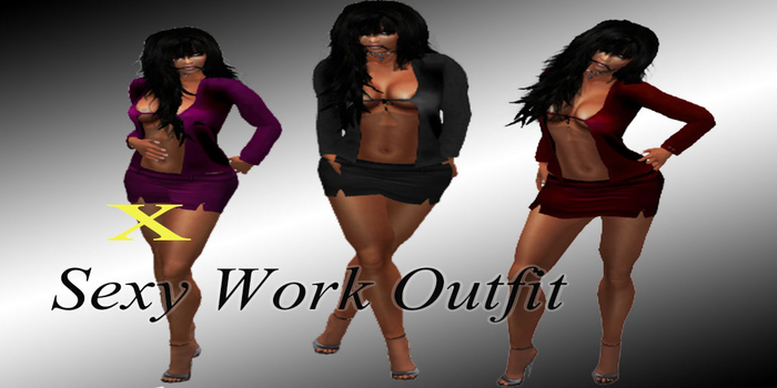 ::SA:: Work Dress Purpel