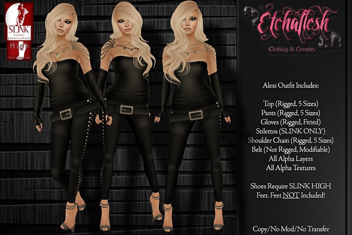 DEMO [Etchaflesh] Charlie Spiked Set