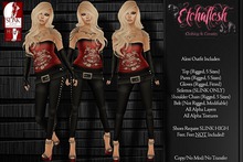 [Etchaflesh] Vanity Silk Boots