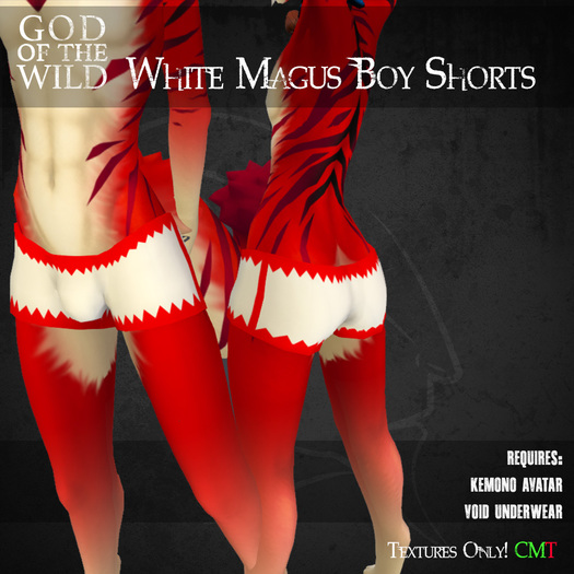 :GW: White Magus Boy Shorts