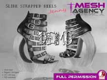 Slink High strap heels "Jenny" - POCKET PRICE - DEMO