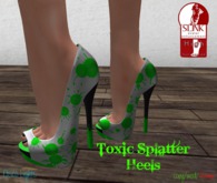 .::Disco Lights!::. Toxic Splatter Heels