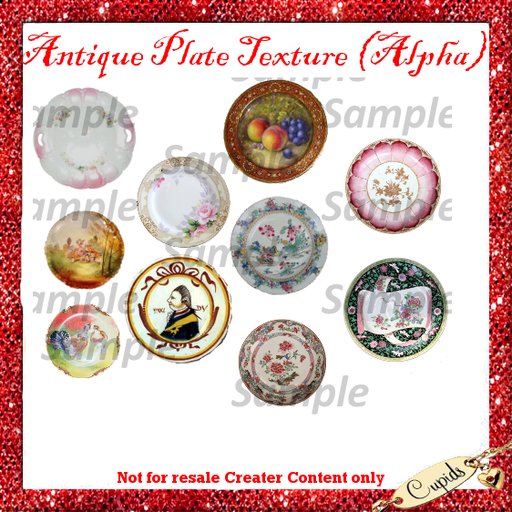 Antique Plate texture pack 1