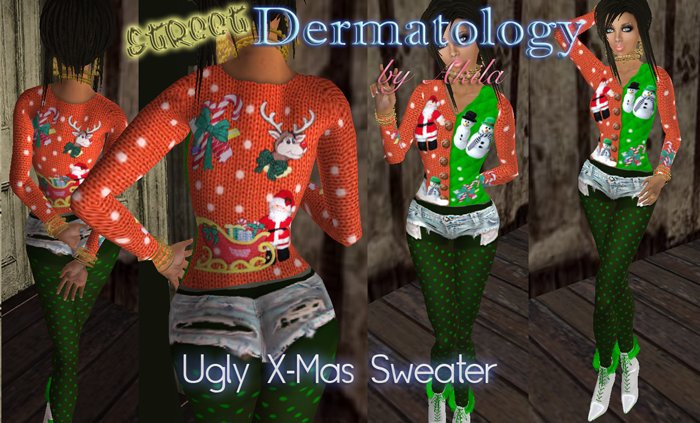 Street Dermatology: Ugly X-mas Sweater