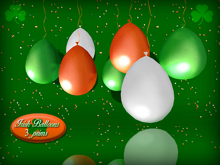 St. Patrick's Day Hanging Balloons Decor