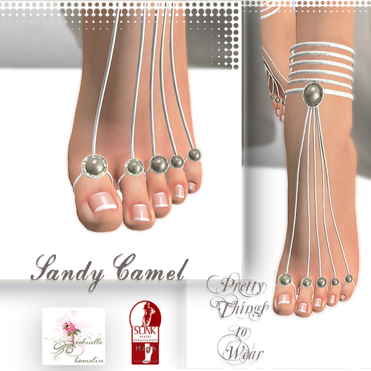 Sandy Camel Slink Wired Slippers