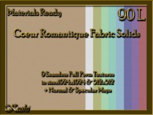 Coeur Romantique Solids Seamless Textures Materials Ready Full Perms 1024x1024 & 512x512