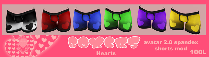 The Sweet Stuff - Boxers Hearts