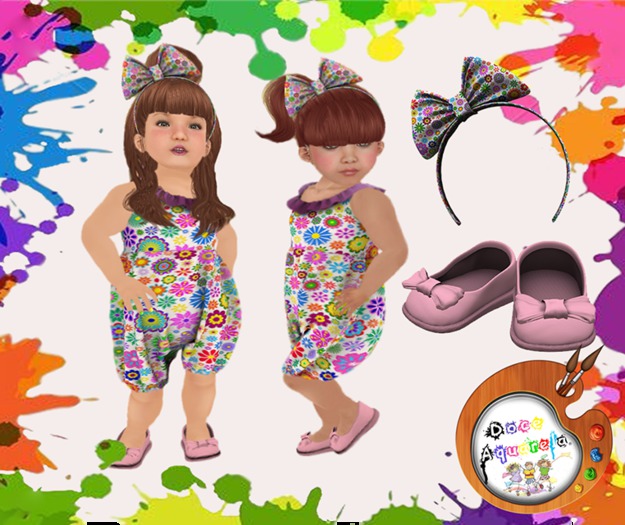 {**}DOCE AQUARELA{**} Cupcake  *Toddleedoo baby*