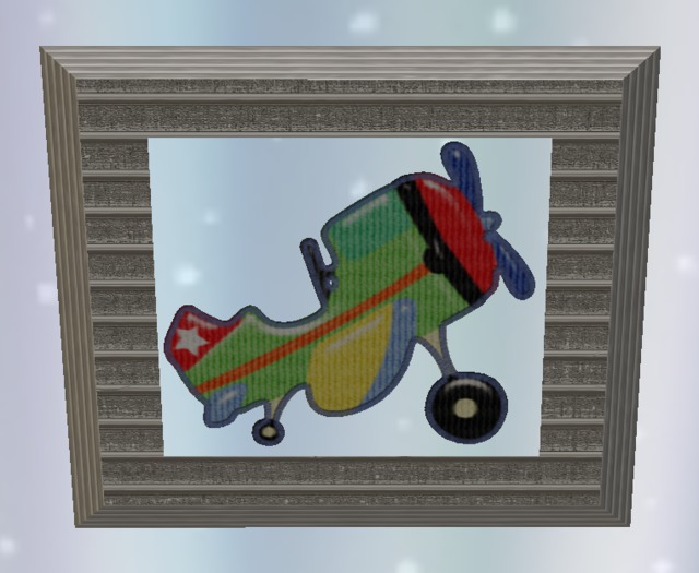 Pied Piper Framed Airplane