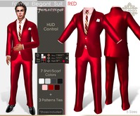 .:: Ana Design's ::. 007 :: Formal Elegant Suit :: Red