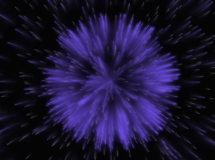 purple burst trailing \\ by Color Alchemists