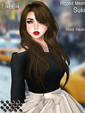 =DeLa*= Mesh Hair "Suki" Browns