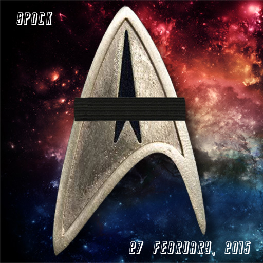 Spock Memorial Badge Pic