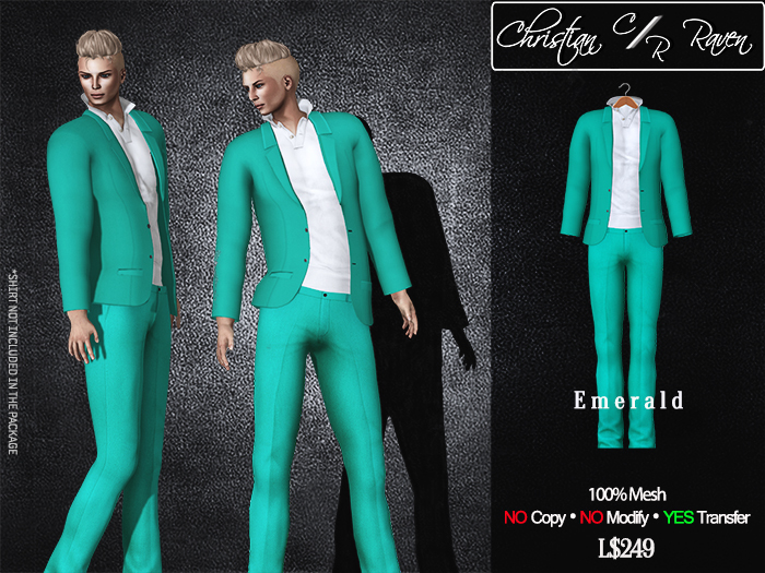 Mesh Suit Emerald