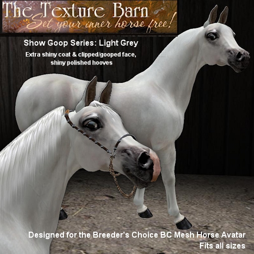 BC - Show Goop Series: Light Grey Texture Pack