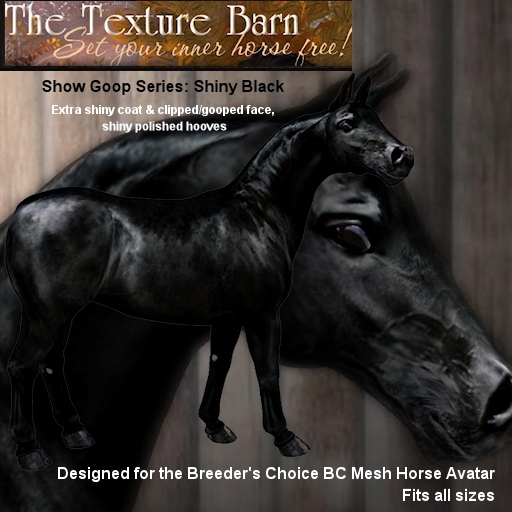 BC - Show Goop Series: Shiny Black Texture Pack