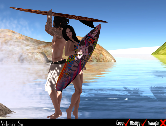 ++Vetrovian  Poses - Surf Couple 10++