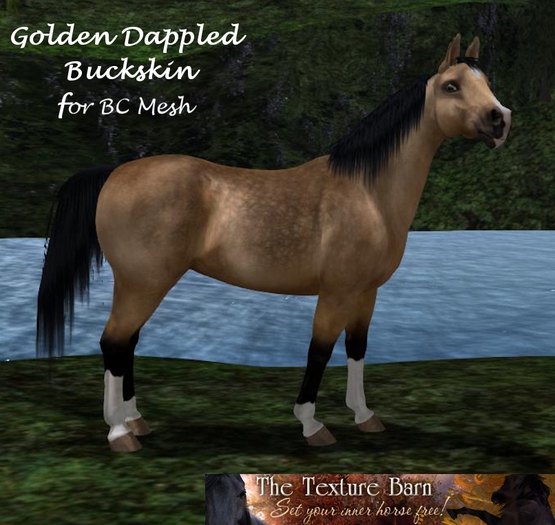 BC - Golden Dappled Buckskin Texture Pack
