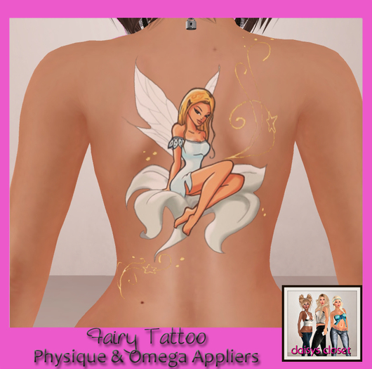 *DC - Back Fairy Tattoo Boxed*