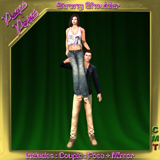 Peeps Poses Couples Strong Shoulder