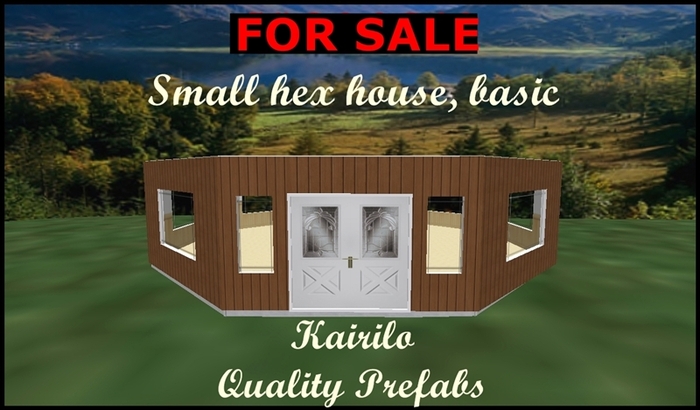 Small Hex Basic house 38 prims