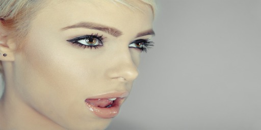 blonde close up