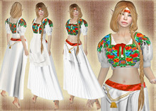 *Heart* - Viosna Dress with Apron