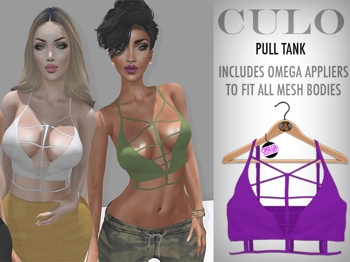 [CULO] PullTank - Purple + Omega Applier