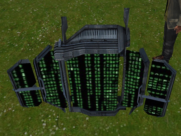 monitor mesh scifi
