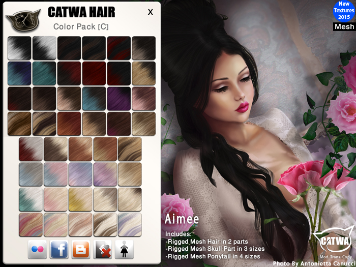 CATWA HAIR Aimee [C]