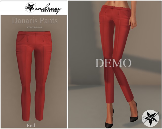 Danaris Pants Red ''DEMO''