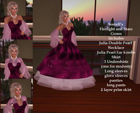 Firelight and Stars Ball Gown