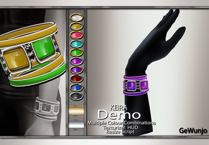 GeWunjo : KEIRA bracelets DEMO