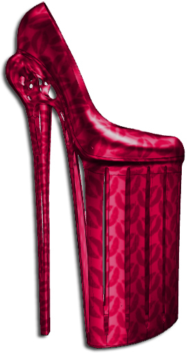 "B.I.P" Lip Service High Heels (Aqua)