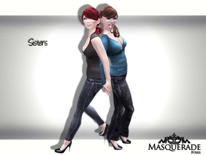 ~Masquerade~ Sisters Pose