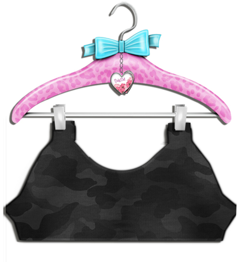 BabyDoll. Army Crop Top
