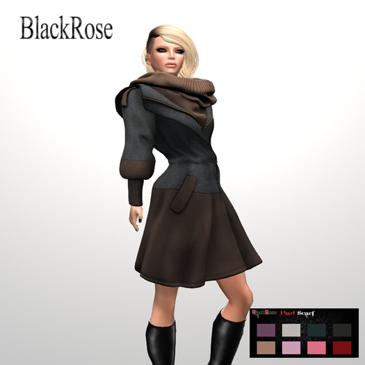 BlackRose Coat Suede