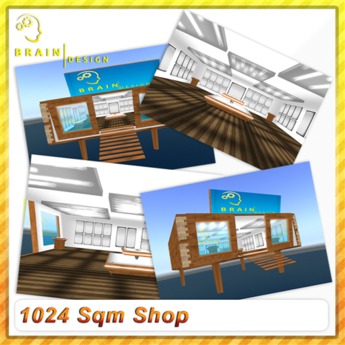 Second Life Marketplace - Brain Shop for 1024 sqm