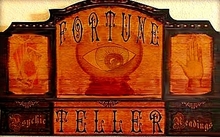 Fortune Teller Sign