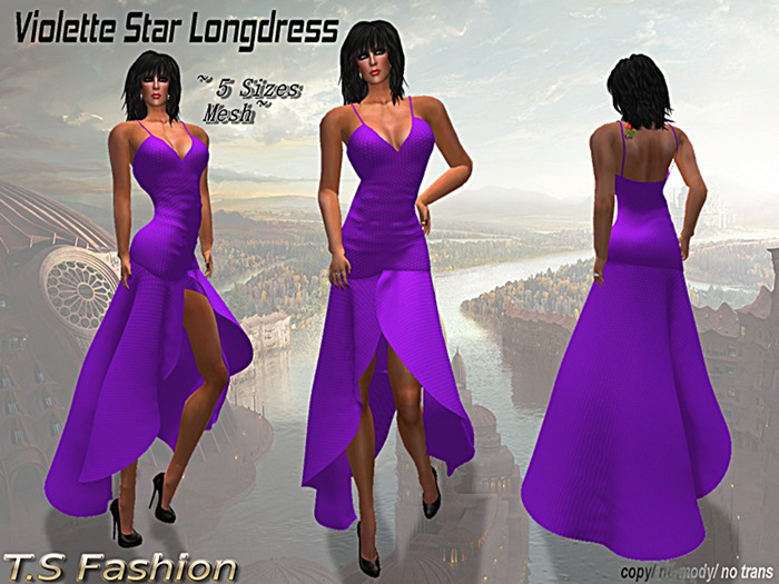 Violette Star Longdress  Mesh